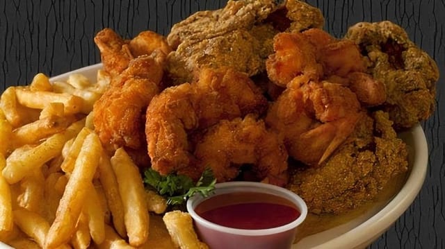 Wings N Shrimp.