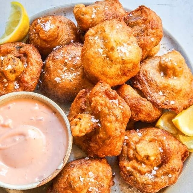 Fried Mushrooms - Half.