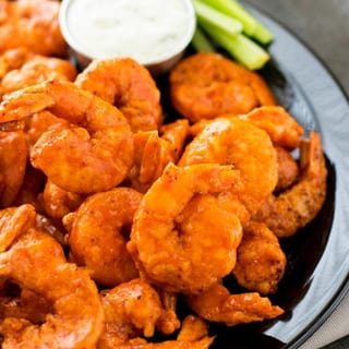 Buffalo Shrimp Platter